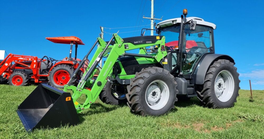 SOLD - Deutz Agrofarm 115G Tractor with Loader - Special Price - Image 2