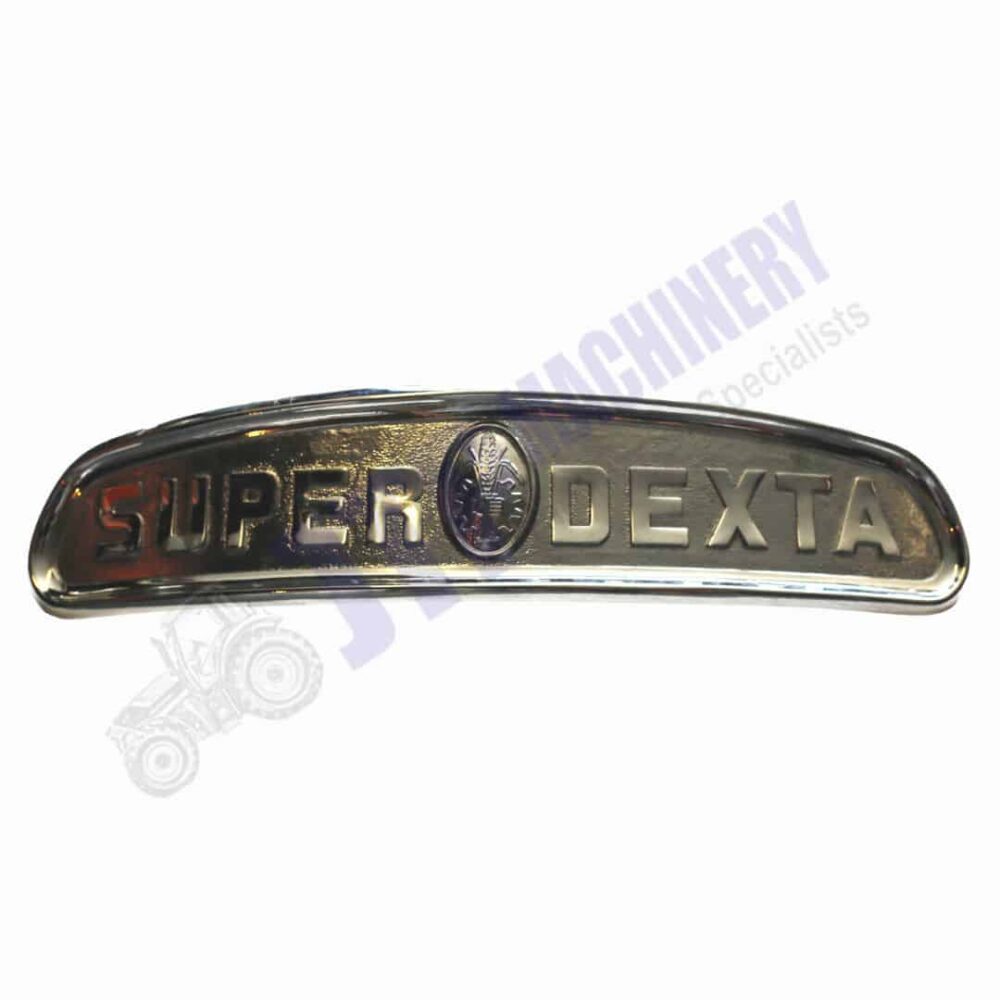 Silver Badge that says Super Dexta