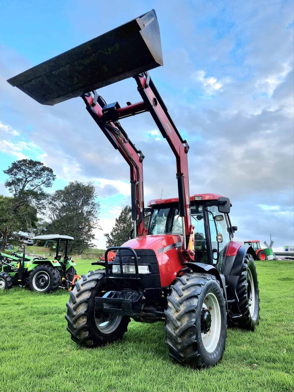 *SOLD* Case Maxxum 140HP 4WD Cab Tractor with Loader