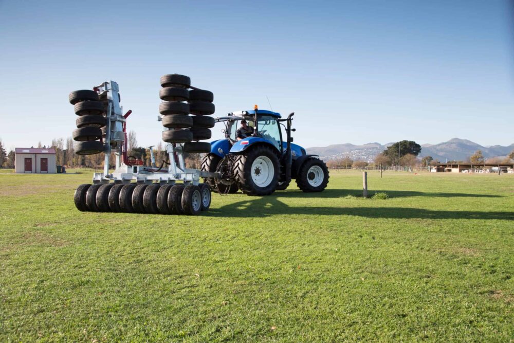 SOLD - TAEGE 6.2m Tyre Roller - Image 2