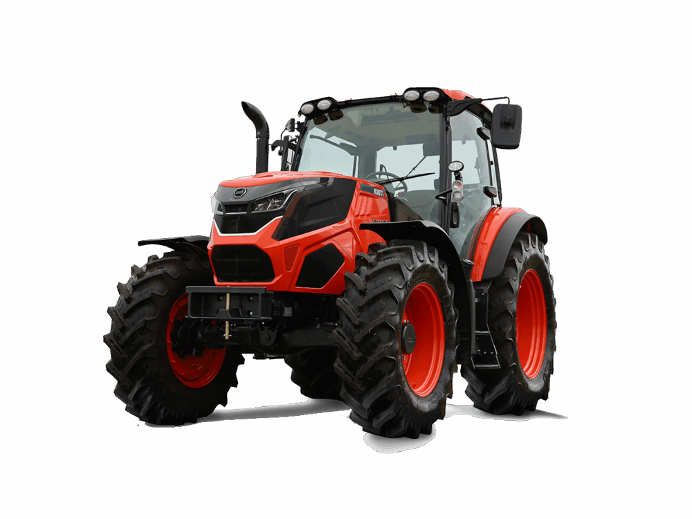 Kioti 130HP Tractor with translucent background