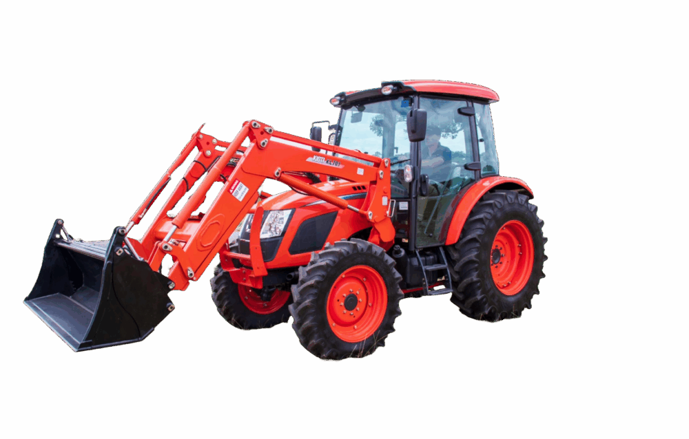 Kioti RX6030 Cab Tractor with 4in1 Bucket Fitted
