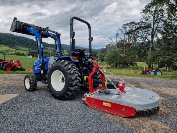 SOLD - Used New Holland BOOMER 35 with 4in1 bucket and Kanga Slasher - Image 6