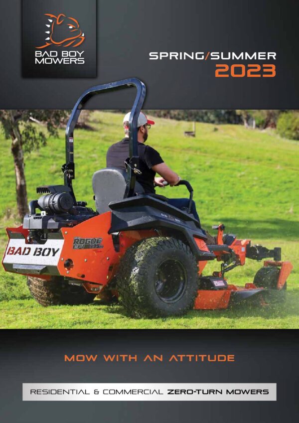 Bad Boy Mower 2023 Spring Summer Catalogue