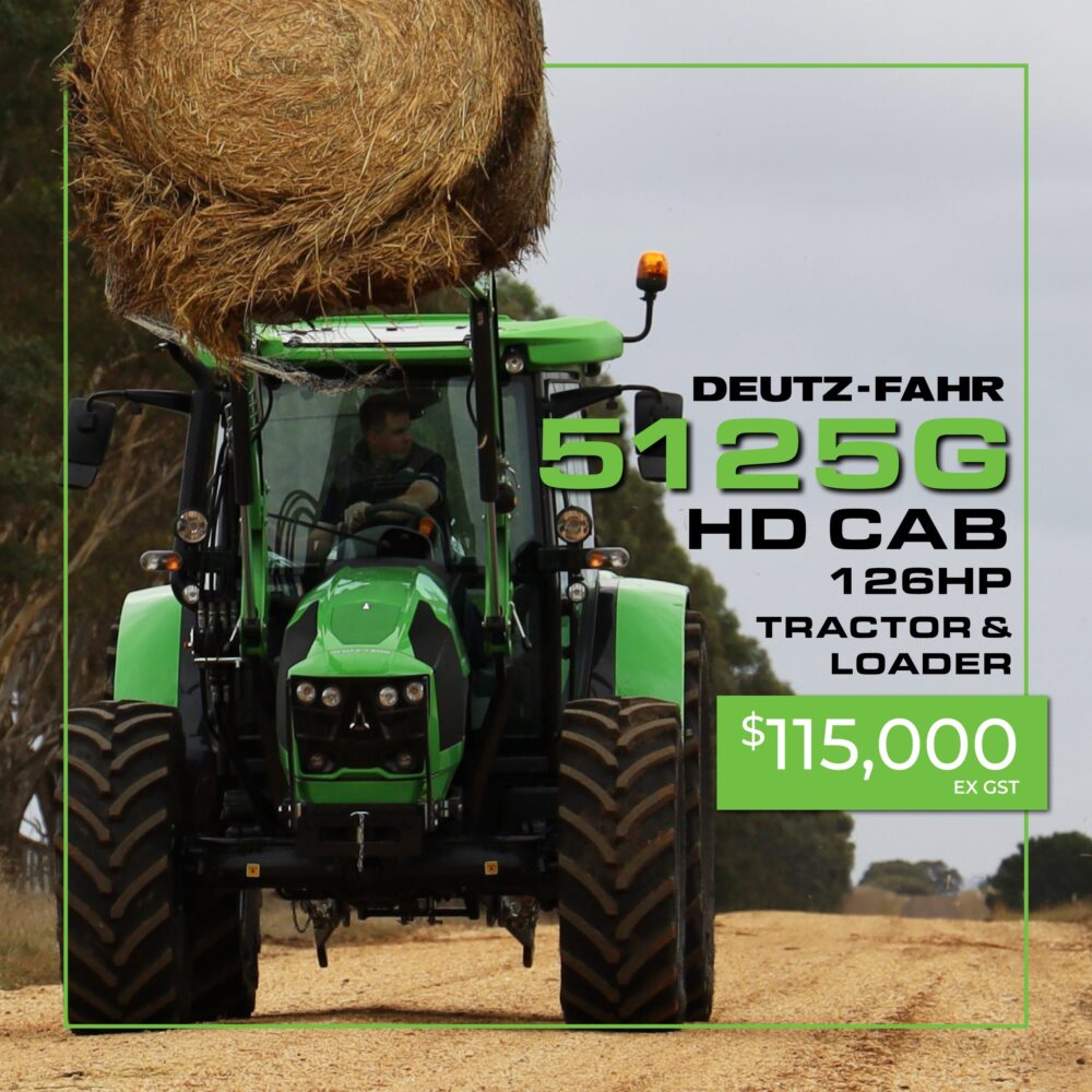 Deutz 5125HD 126HP Cab Tractor with Loader - Image 6
