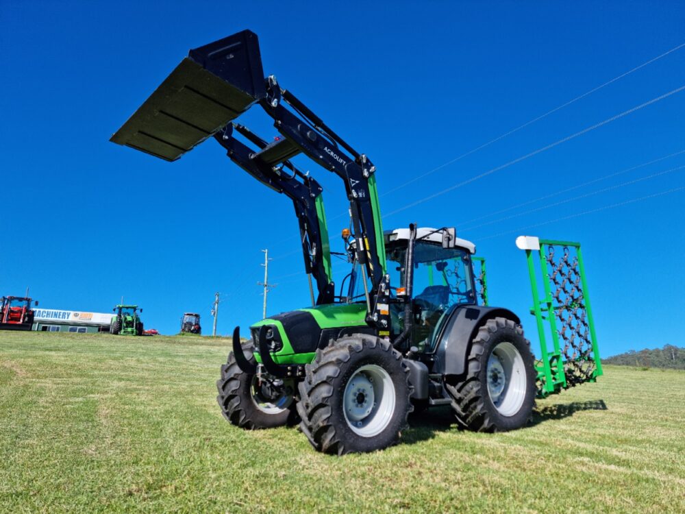 SOLD - Deutz Agrofarm 115G Tractor with Loader - Special Price