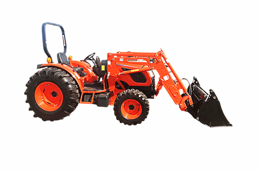 Kioti DK5820 - 58hp 4wd Tractor with loader and 4in1 bucket fitted - Image 4