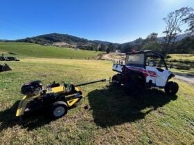 Paddock STBFM03 tow behind mower in excellent condition