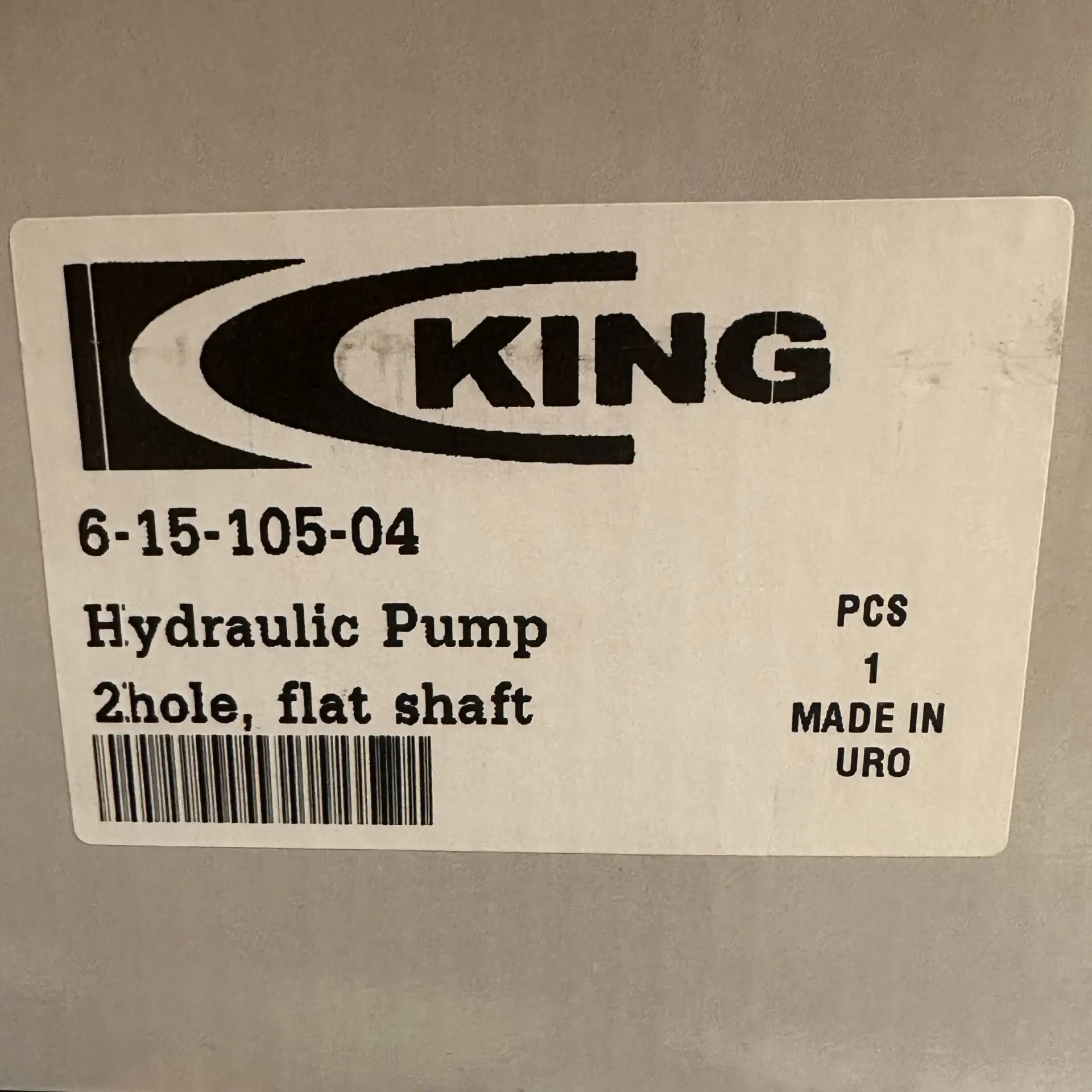 IMG_0960 King Hydraulic Pump to suit B1902 / L275 / L1802 / L2002 / L2050 / L2202 / L2350 / L2500 / L2600 Kubota - Image 8