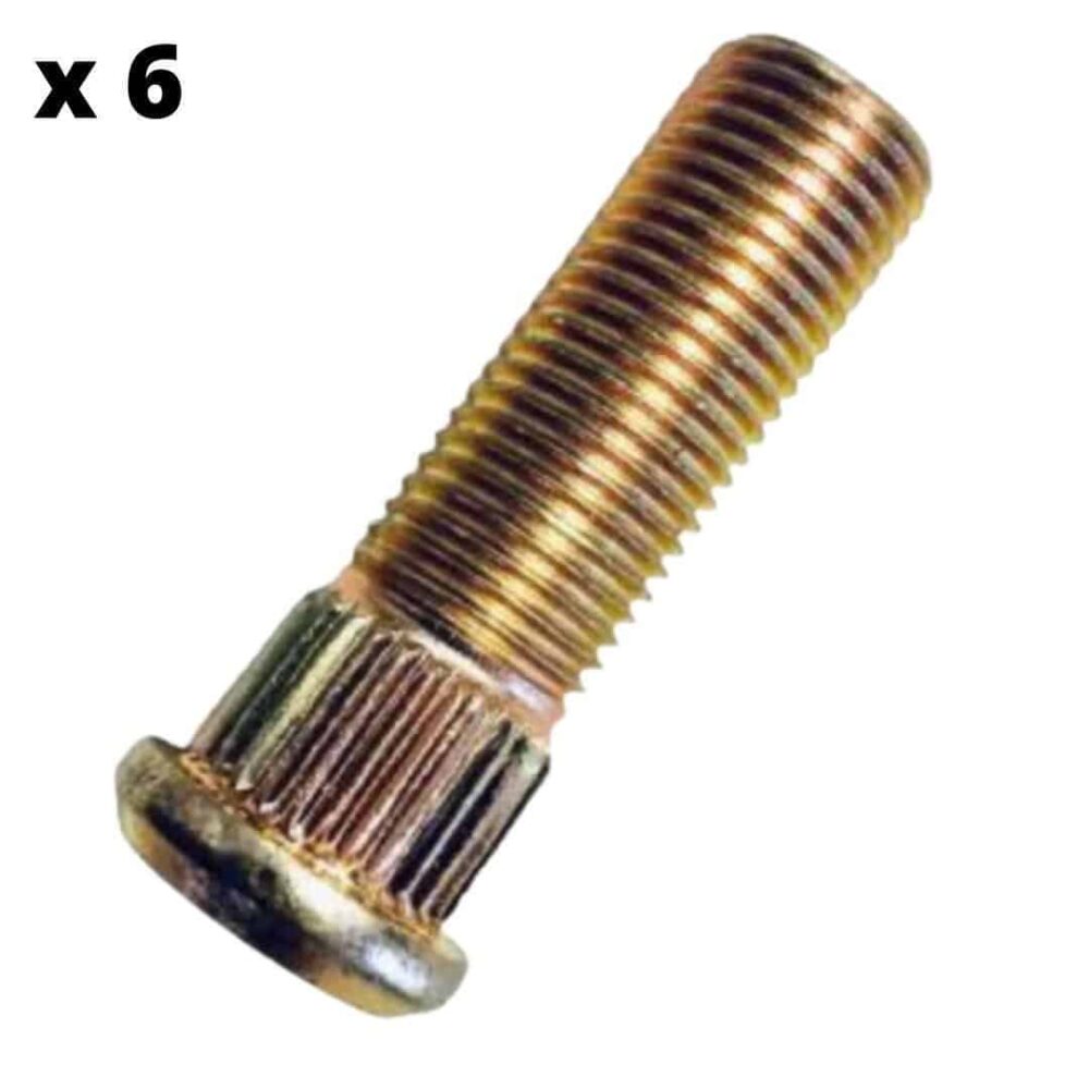 Front Wheel Hub Stud Nut Kit Fits for Massey Ferguson TE20 TEA20 TEF20 35 135 - Image 3