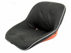 Seat Assembly Fits Kubota Tractors - Suits Many Models - Black and Orange
