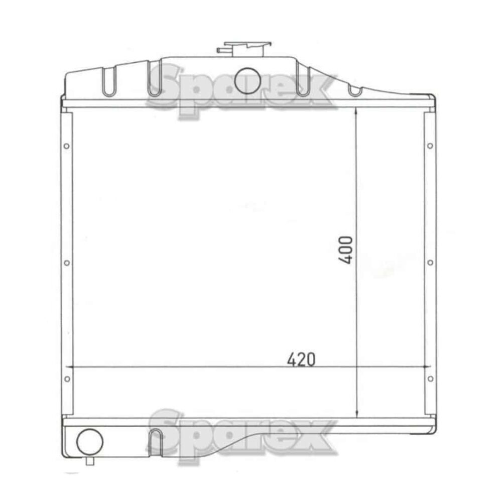 Zetor Tractor Radiator - Image 4