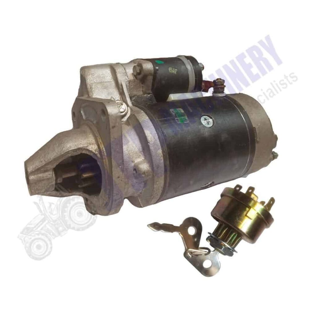 Fordson Major Super Major Power Major Starter Motor - Key Ignition Upgrade Kit