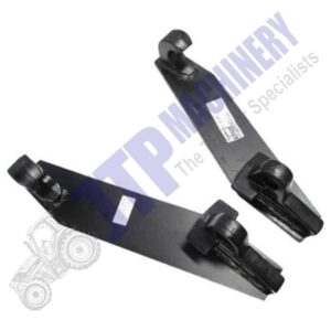 Weld on Euro Hitch - Loader Quick Attachment Brackets / Mounts (1 x PAIR) Eurohitch