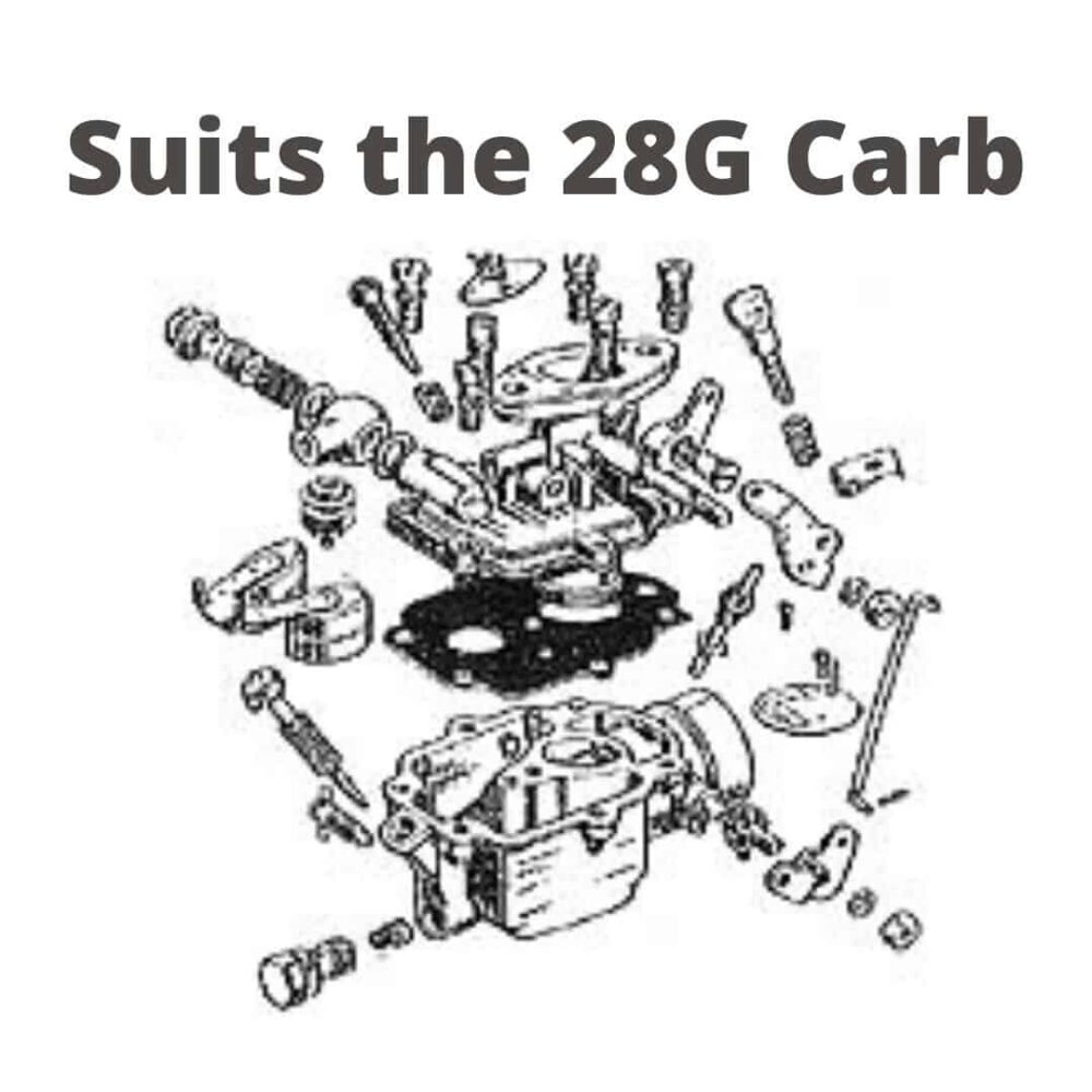 Carburettor Kit Fits for Massey Ferguson Zenith 28G Carb Late TEA20 TE20 35 135 - Image 4