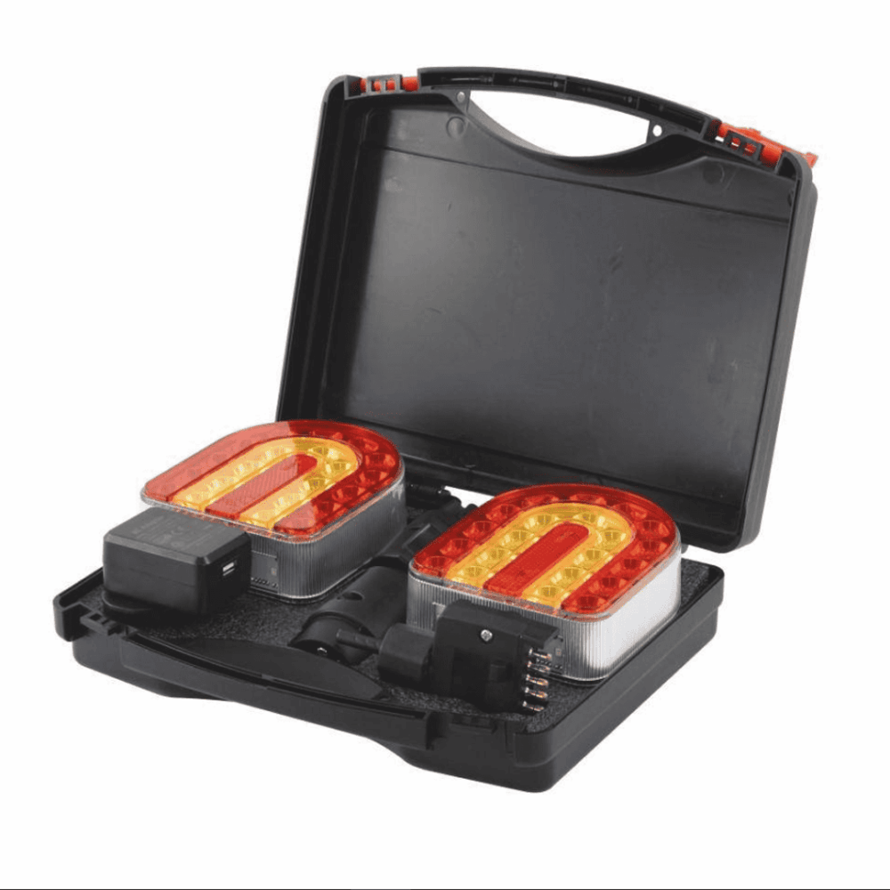 Trailer Float Lights Wireless Bluetooth Magnetic LED Blinkers Brakes & Reverse - Image 4